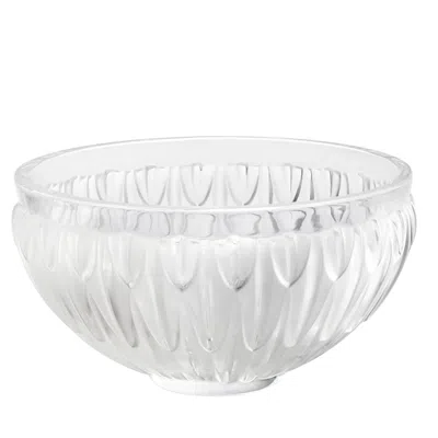 LALIQUE PLUMES BOWL