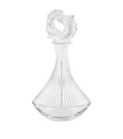 Lalique Poissons Decanter In Transparent