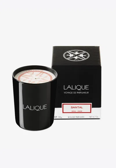 Lalique Santal, Goa - India Scented Candle In Black
