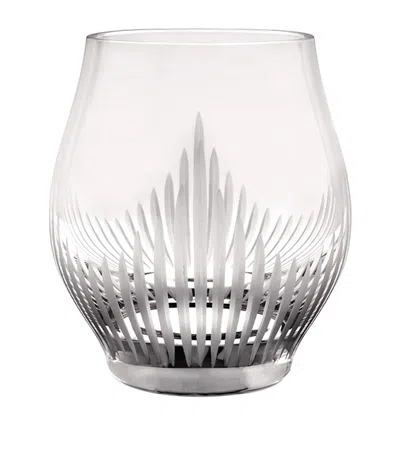 Lalique Set Of 2 Crystal 100 Points Shot Glasses In Clear