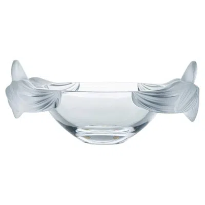 Pre-owned Lalique Signed Centre Piece, France In Transparent
