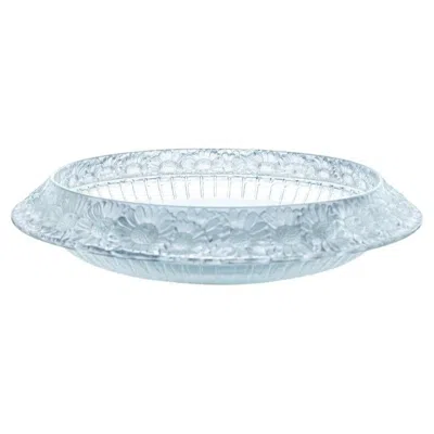Pre-owned Lalique Signed Large Centre Piece, France, Circa 1940 In Blue
