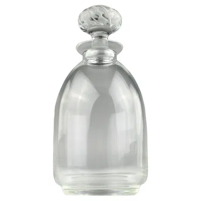 Pre-owned Lalique , "st-hubert" Decanter, France 1980s In Gray