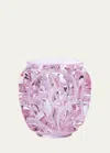 Lalique Tourbillons Pink Luster Vase