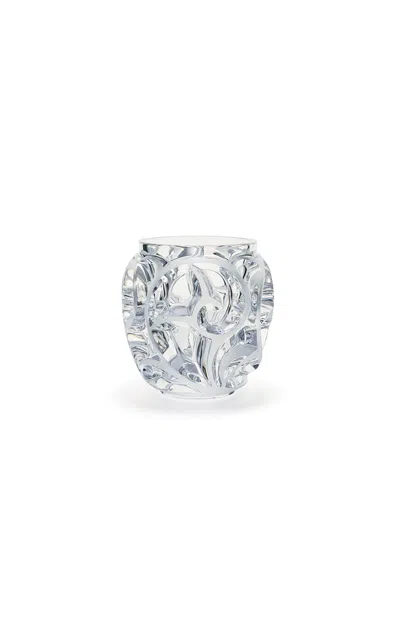 Lalique Tourbillons Small Clear Vase