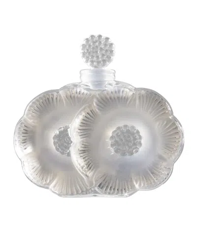 Lalique Two Flowers Perfume Bottle In Clear