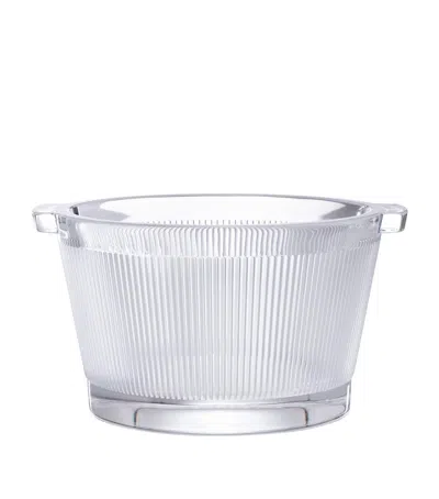 Lalique Wingen Ice Bucket In Transparent