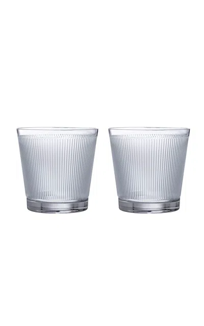 Lalique - Wingen Set-of-two Crystal Tumblers - Clear