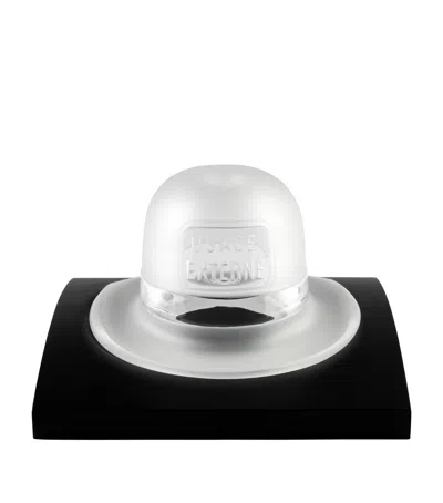 Lalique X René Magritte Bowling Hat Sculpture In Clear