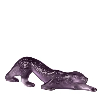 LALIQUE ZEILA PANTHER FIGURE