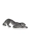 Lalique Zeila Panther Small Sculpture In Grey