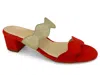 Lalisa Women's Bella Sandals In Red In Multi