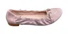 Lalisa Women's Cherish Ballet Flats In Light Taupe Metallic In Multi