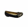 Lalisa Women's Chloe Flats In Dark Grey Suede