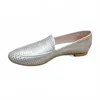 Lalisa Women's Platino Perforated Loafer In Sofia Alfa/ Platino Perf In Animal Print