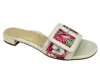 Lalisa Women's Tazo Slide Sandals In Fuchsia Multi In Multi