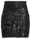 Lamadamenuit Woman Mini Skirt Black Size S Polyester