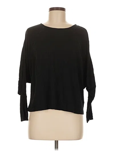 Pre-owned Lamade 3/4 Sleeve T-shirt In Black