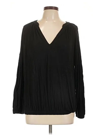 Pre-owned Lamade 3/4 Sleeve T-shirt In Black