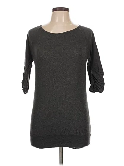 Pre-owned Lamade 3/4 Sleeve T-shirt In Gray