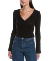 Lamade Abbey Button Up Cardigan In Black