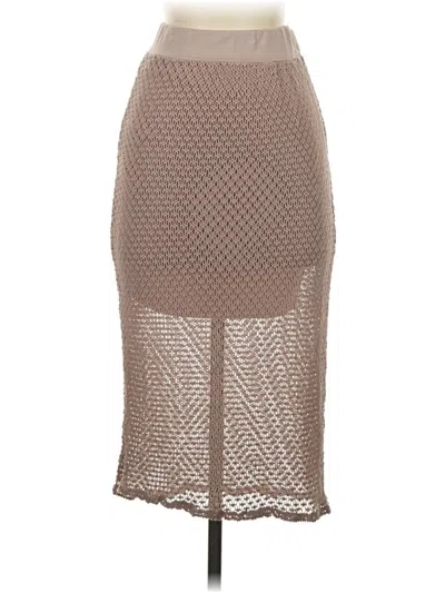 Pre-owned Lamade Casual Skirt In Brown