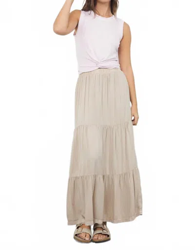 Lamade Despacito Maxi Skirt In Oak Bark In Multi