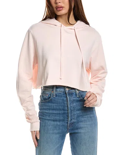 Lamade Gigi Cropped Pullover Hoodie In Pink