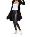 Lamade Iris Cardigan In Black In Black
