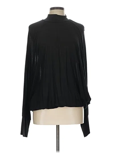Pre-owned Lamade Long Sleeve Blouse In Black