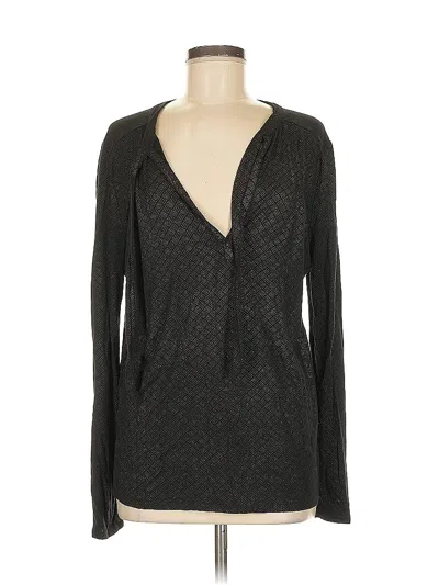 Pre-owned Lamade Long Sleeve T-shirt In Black