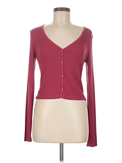 Pre-owned Lamade Long Sleeve T-shirt In Burgundy