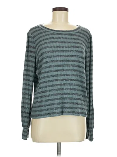 Pre-owned Lamade Long Sleeve T-shirt In Teal