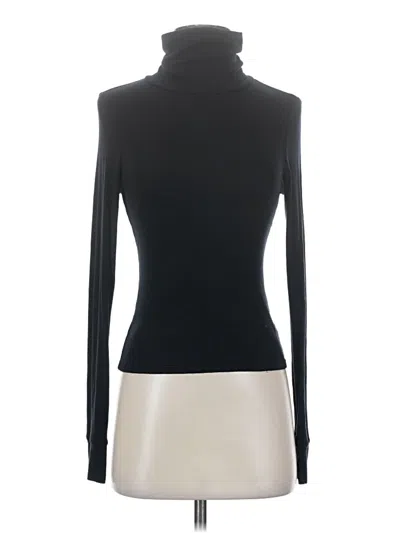 Pre-owned Lamade Long Sleeve Turtleneck In Black