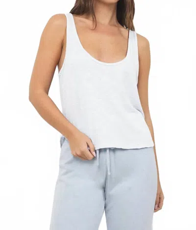 Lamade New Boyfriend Tank In White In Multi