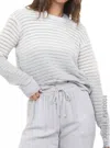 Lamade Salt Creek Pullover In White In White