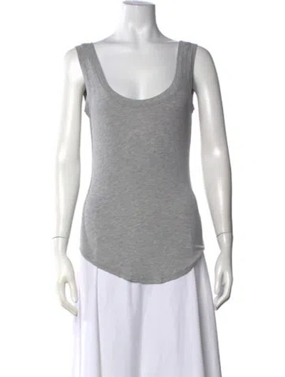 Pre-owned Lamade Scoop Neck Sleeveless Top In White