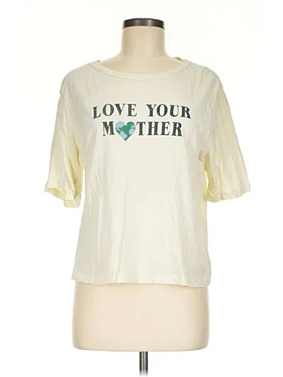 Pre-owned Lamade Short Sleeve T-shirt In Ivory