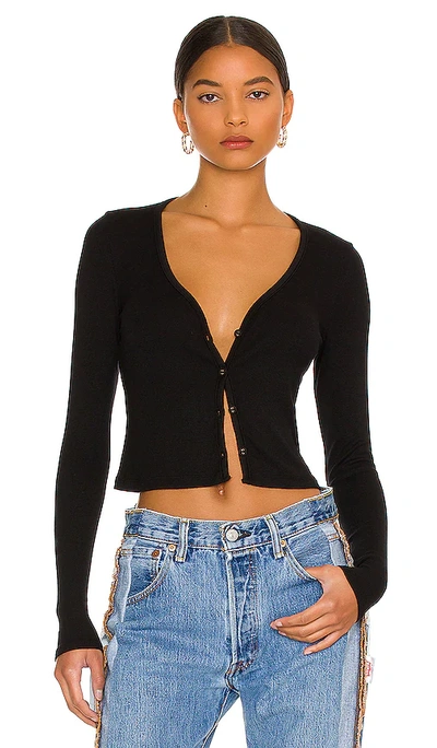 Lamade Sweet V Cardi In Black
