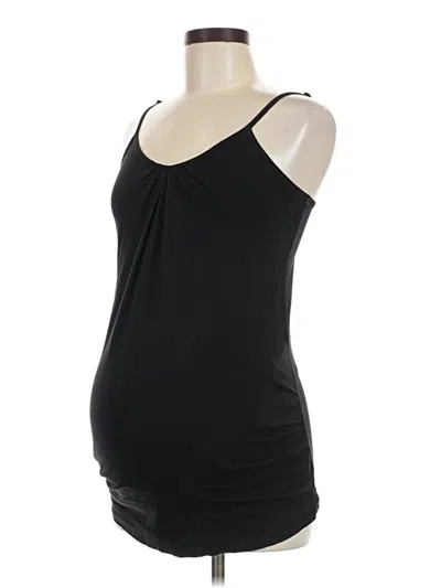 Pre-owned Lamade Tank Top Black Strapless Neckline Tops