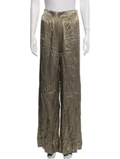 Pre-owned Lamade Wide Leg Pants In Green