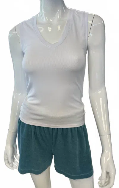 Lamade Women's Yuna Straight Hem Short In Blue In Black