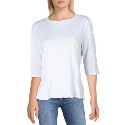 Lamade Womens Ribbed Trim Organic Cotton T-shirt