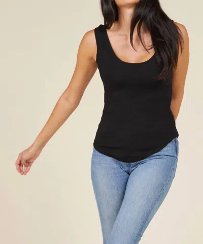 Lamade You Rib Tank In Black