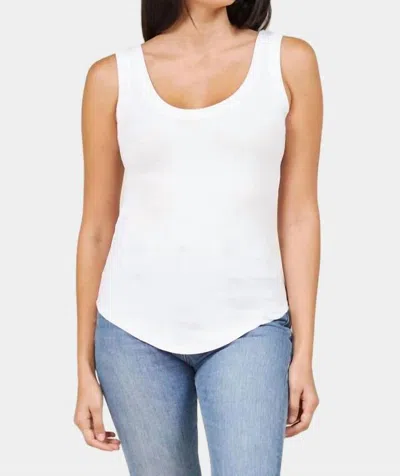 Lamade You Rib Tank In White