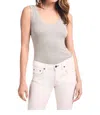 Lamade You Rib Tank Top In Ash In Grey