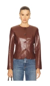 Lamarque Agnes Jacket In Brown