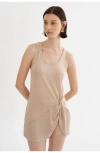 Lamarque Araya | Sleeveless Mini Dress In Neutral