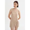 Lamarque Araya Sleeveless Mini Dress In Nude