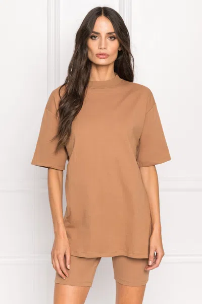 Lamarque Arlen Oversized T-shirt In Neutral